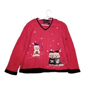 Crazy Horse Holiday Puppy Sweater